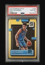 2022 Panini Donruss Optic Chet Holmgren #208 card