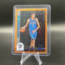 2022 Panini Hoops Chet Holmgren Orange Explosion #282 card