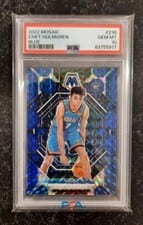 2022 Panini Mosaic Chet Holmgren Blue #236 card
