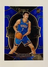 2022 Panini Select Chet Holmgren Blue Scope #83 card