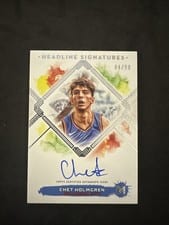 2023-24 Topps Motif Headline Signatures Chet Holmgren #HS-CH card