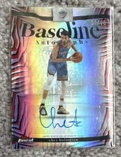2025-26 Finest Baseline Autographs Chet Holmgren #BA-CH card