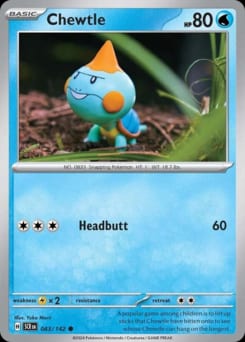 Stellar Crown Chewtle #43 card