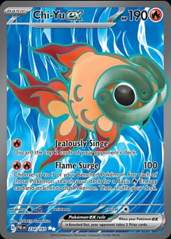 Paldea Evolved Chi-Yu ex #234 card