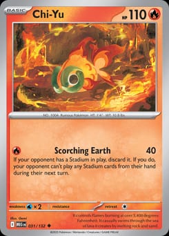 Mega Evolution Chi-Yu #31 card