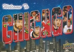 2022-23 Upper Deck Welcome To Chicago Blackhawks #WT-7 card