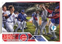 2023 Topps 1st Edition Base Set Chicago Cubs #220 card