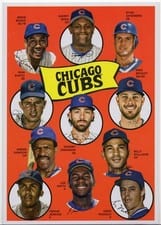 2023 Topps Archives 1969 Team History Postcards Chicago Cubs #H69-CHC card
