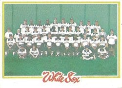 1978 Topps Base Set Chicago White Sox #66 card