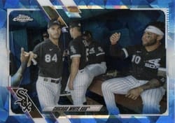 2021 Topps Chrome Sapphire Edition Base Set Chicago White Sox #318 card