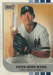 2021 Topps Archives Snapshots Base Set Chien-Ming Wang #9 card