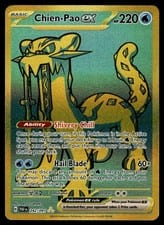 Paldean Fates Chien-Pao ex #242 card