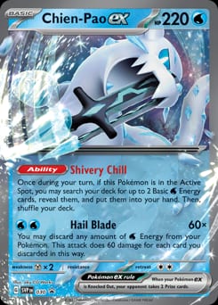 Scarlet & Violet Black Star Promos Chien-Pao ex #30 card