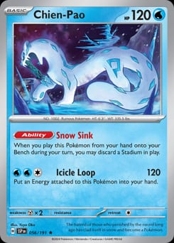Surging Sparks Chien-Pao #56 card