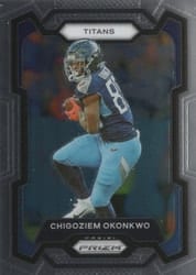 2023 Panini Prizm Base Set Chigoziem Okonkwo #288 card