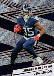 2025 Panini Revolution Base Set Chigoziem Okonkwo #191 card