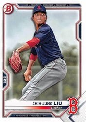 2021 Bowman Draft Base Set Chih-Jung Liu #BD-190 card