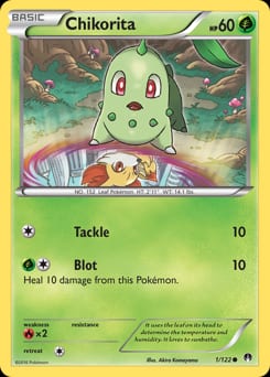 BREAKpoint Chikorita #1 card