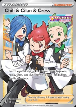 Fusion Strike Chili & Cilan & Cress #258 card