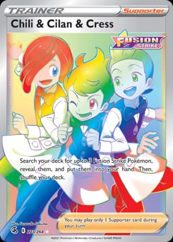 Fusion Strike Chili & Cilan & Cress #273 card