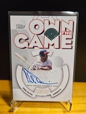 2024 Topps Archives 2006 Topps Baseball Own the Game Autographs Chili Davis #06OGA-CD card