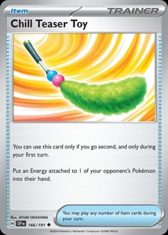 Surging Sparks Chill Teaser Toy #166 card