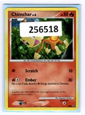 DP Black Star Promos Chimchar #DP02 card