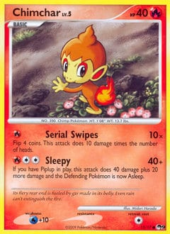 POP Series 9 Chimchar #13 card