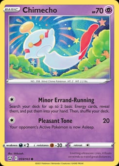 Battle Styles Chimecho #59 card
