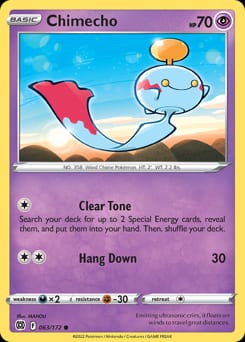Brilliant Stars Chimecho #63 card