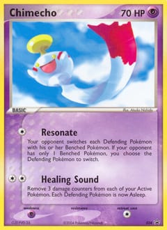 Nintendo Black Star Promos Chimecho #24 card