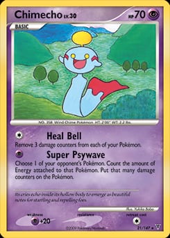 Supreme Victors Chimecho #21 card