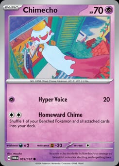 Twilight Masquerade Chimecho #85 card