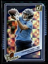 2025 Donruss The Rookies Chimere Dike #21 card