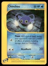 Aquapolis Chinchou #70 card