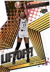 2022 Panini Revolution WNBA Liftoff! Chiney Ogwumike #11 card