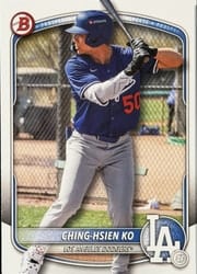 2025 Bowman Draft Base Set Ching-Hsien Ko #BD-165 card