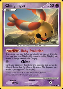 Supreme Victors Chingling #98 card