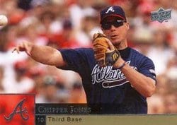 2009 Upper Deck Base Set Chipper Jones #22 card