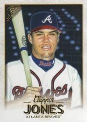2018 Topps Gallery Base Set Chipper Jones #94 card