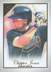 2019 Topps Gallery Base Set Chipper Jones #156 card