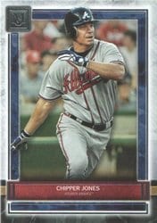 2020 Topps Museum Collection Base Set Chipper Jones #69 card
