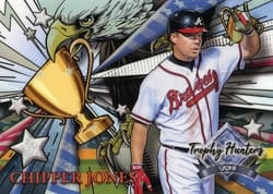 2022 Stadium Club Chrome Trophy Hunters Chipper Jones #RL-26 card