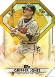 2022 Topps Diamond Greats Die-Cuts Chipper Jones #DGDC-27 card