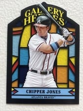 2022 Topps Gallery Gallery of Heroes Chipper Jones #GOH-25 card