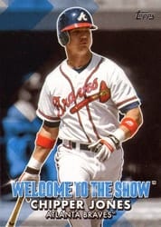2022 Topps Welcome to the Show Chipper Jones #WTTS-14 card