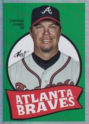 2023 Topps Archives 1969 Team History Foil Chipper Jones #69T-6 card