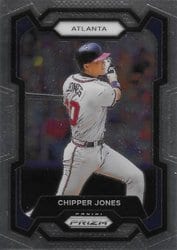 2024 Panini Prizm Base Set Chipper Jones #15 card