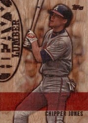 2024 Topps Heavy Lumber Chipper Jones #HL-27 card