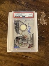 2024 Topps Pristine Popular Demand Autograph Relics Chipper Jones #DPAR-CJ card